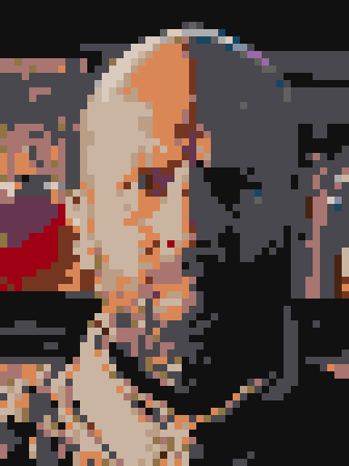 像素画_百格画_积木画_格子画_钻石画_拼豆豆_养蜂人 克莱